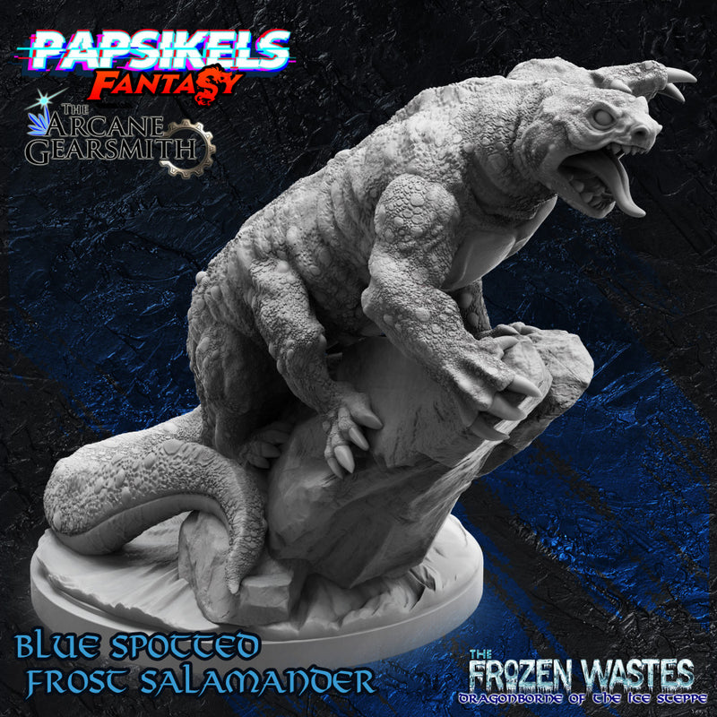 BLUE SPOTTED FROST SALAMANDER - Only-Games