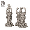 Vecna - Lord of Death - Includes his Hand and Eye on plynths - Only-Games