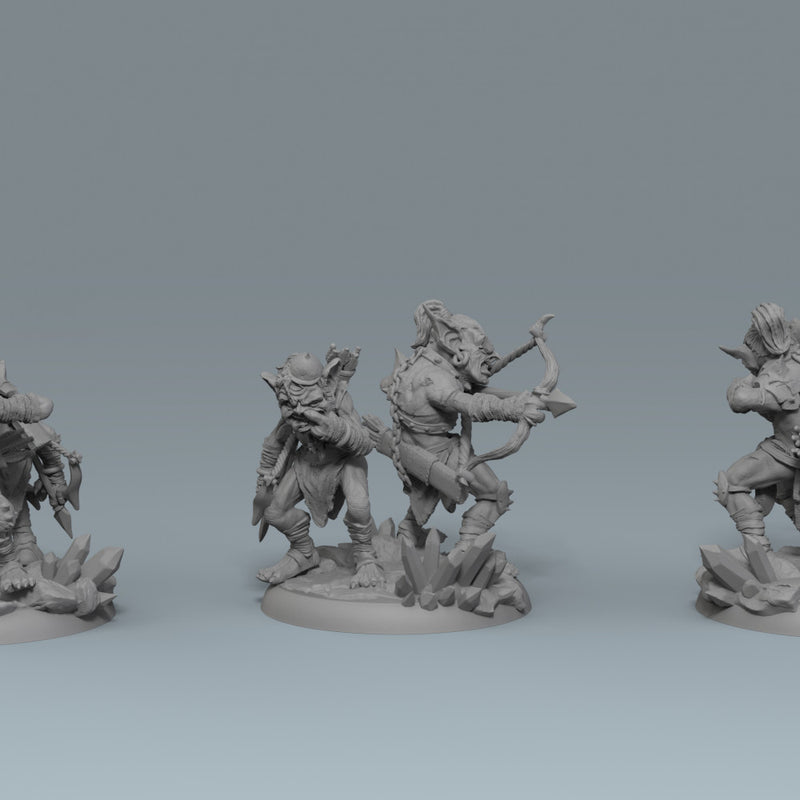 CHARACTERS SET - MINE WAR - PART 1 - GOBLIN SLAVE 02 - Only-Games