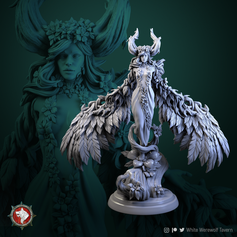 Tarnia Wood Elf Queen 32mm - Only-Games