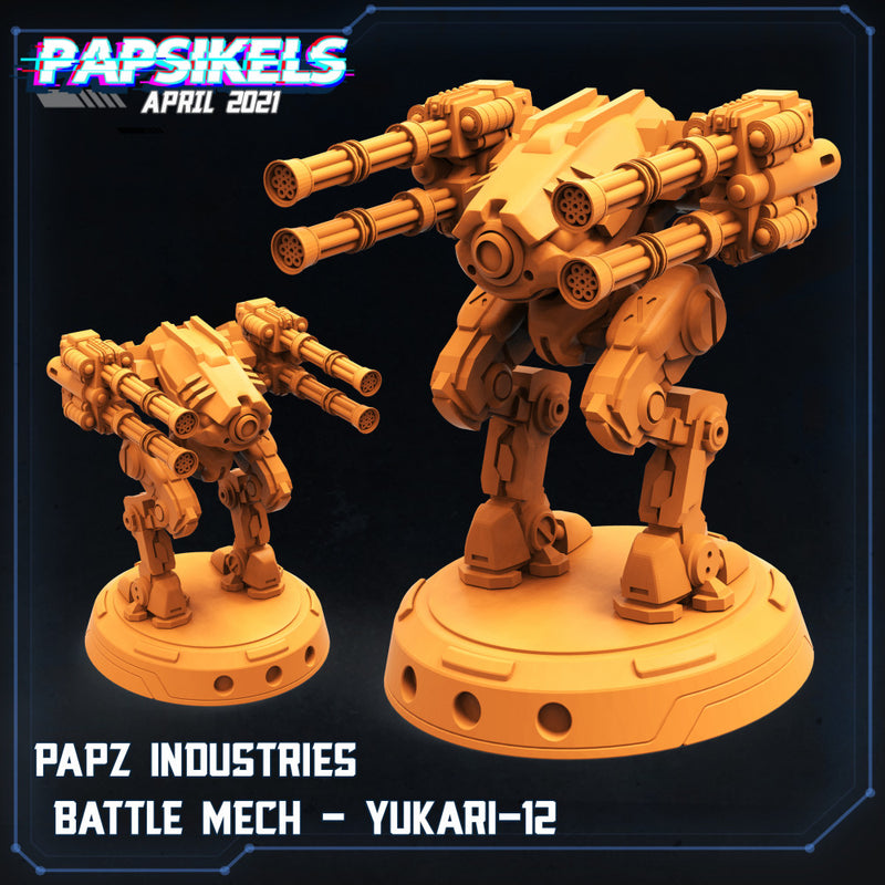 PAPZ INDUSTRIES BATTLE MECH YUKARI - Only-Games