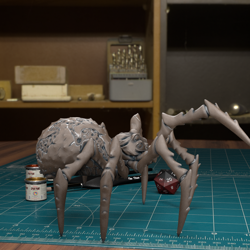 Giant Spider 06 - 32mm - DND - Pathfinder - Only-Games