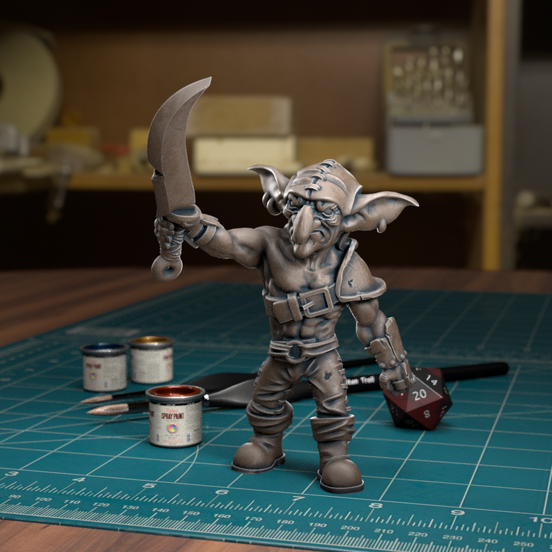 Goblin Raider Bundle - TytanTroll Miniatures - DnD - Fantasy - Only-Games