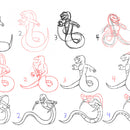 Yuan-Ti / Snake-man Warrior, Pose 1 - Only-Games