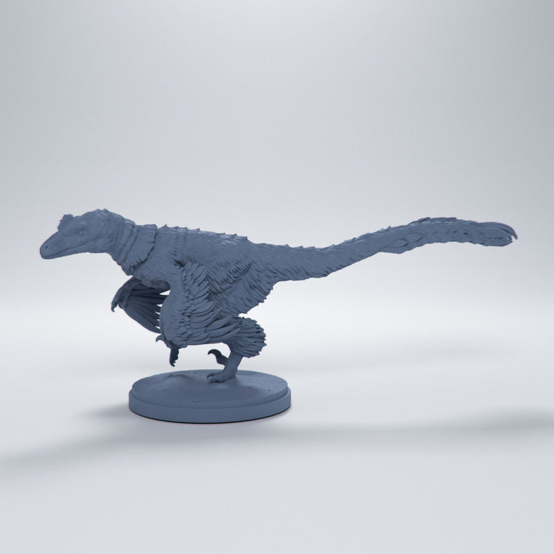 Deinonychus turning 1-35 scale dinosaur - Only-Games