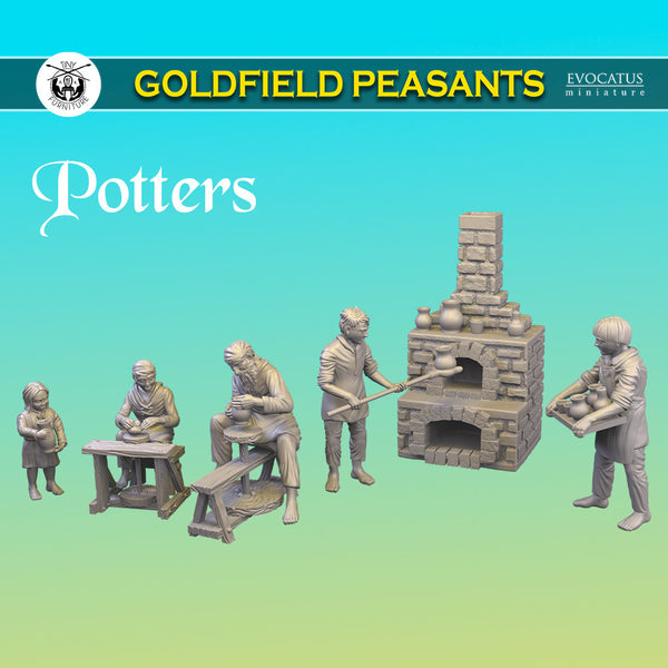 Potters (Goldfield Peasants) - Only-Games