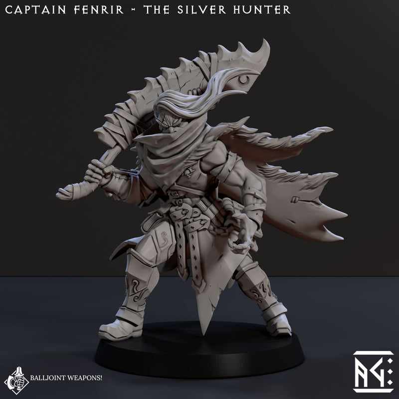 Captain Fenrir - The Silver Hunter (Requiem Demon Hunters) - Only-Games