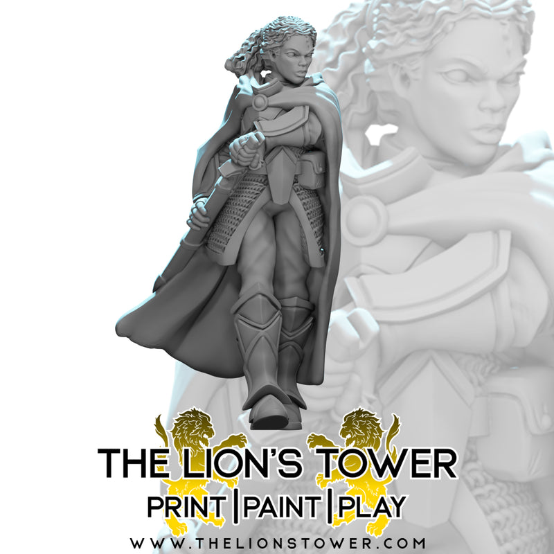 Rayla Mantlemourne - Hellrider (32mm scale) - Only-Games