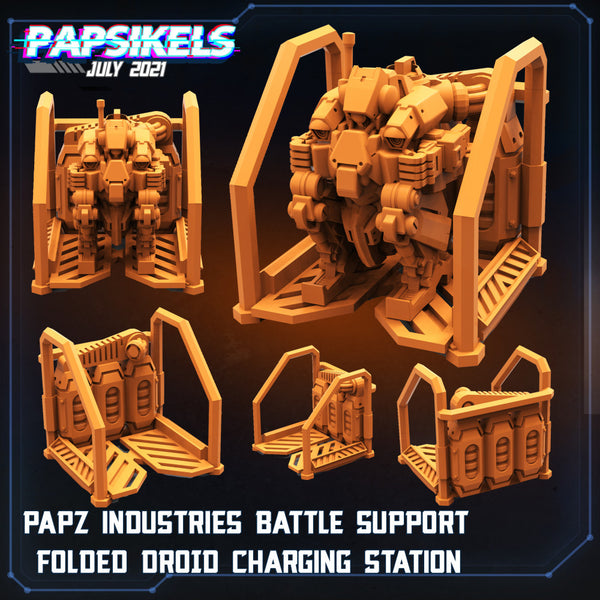 FKMSA BATTLE DROID FOLDED IN CHARGING STATION - Only-Games