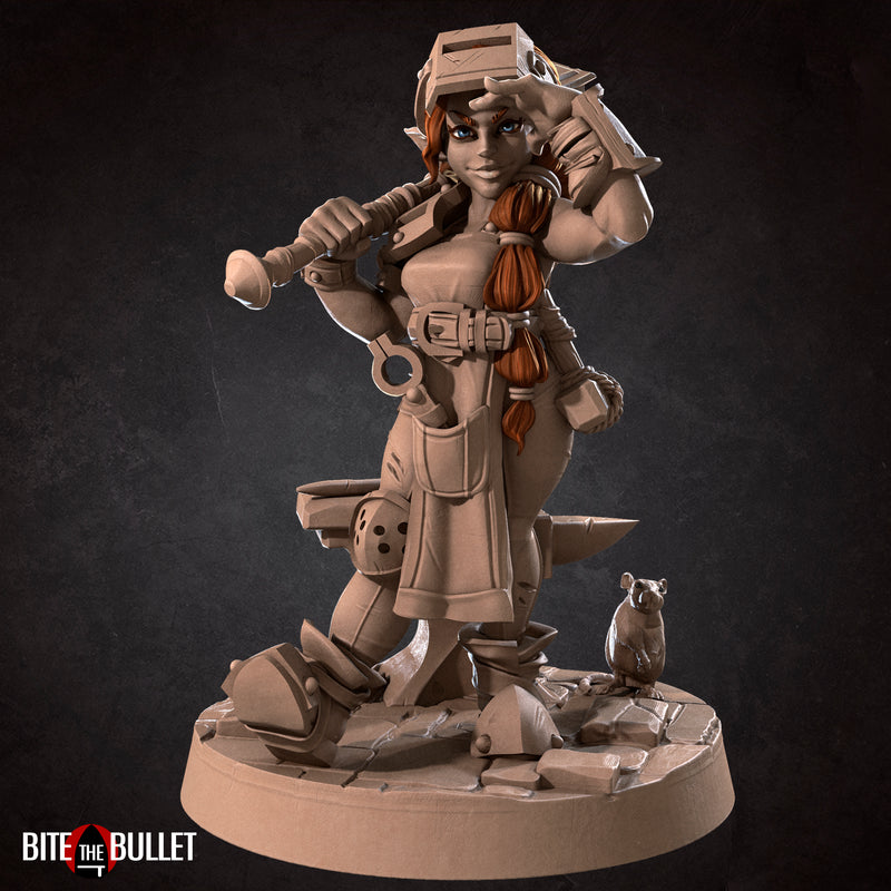 Helen, the Blacksmith Halfling - Only-Games