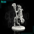 (0113) Female centaur wizard sorceror druid with spell - Only-Games