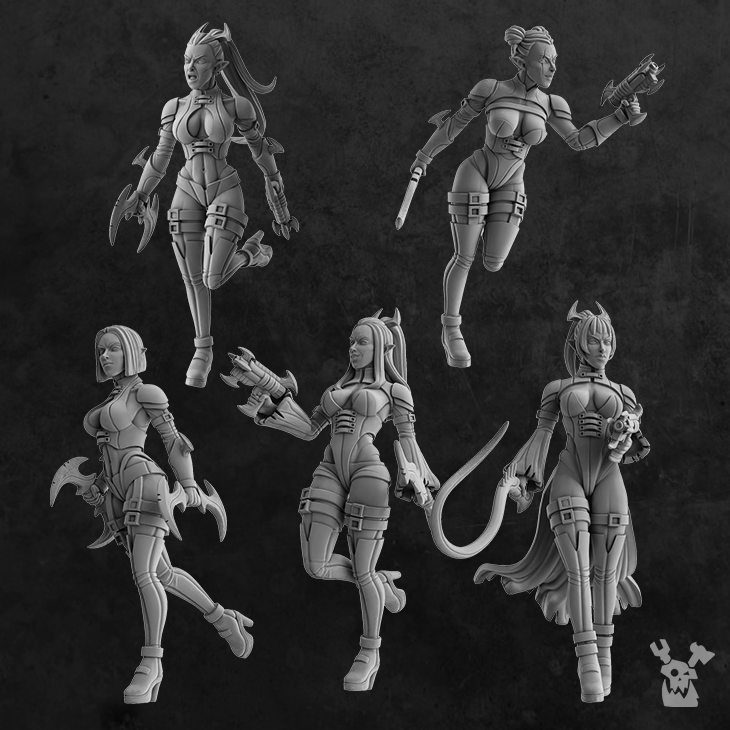 Witches of the Alves Night Raiders x10 - Only-Games