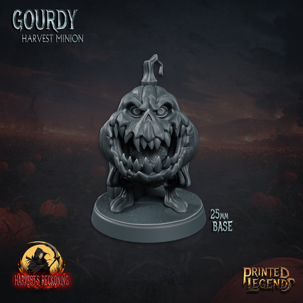 Gourdy Pumpkin Monster 01 - Only-Games