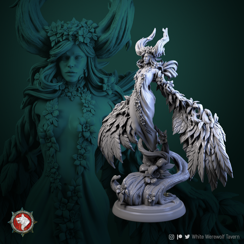 Tarnia Wood Elf Queen 32mm - Only-Games