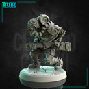 (0179) Female post apocalyptic old woman hunter with shotgun and traps - Only-Games