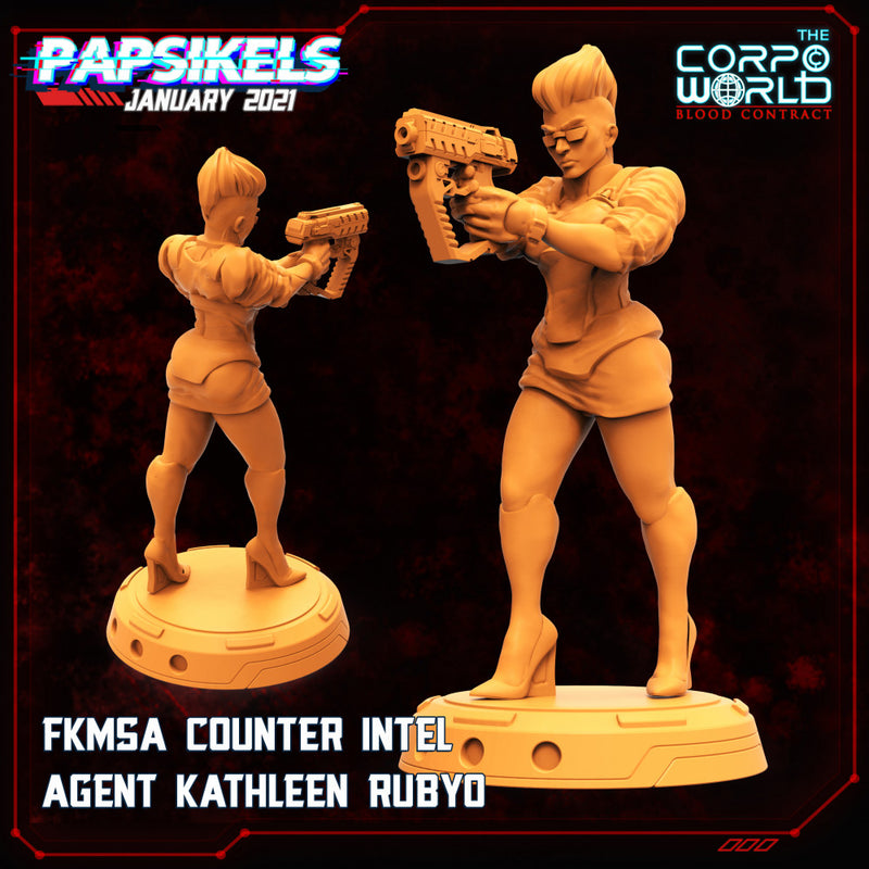 FKMSA COUNTER INTEL AGENT KATHLEEN RUBYO - Only-Games