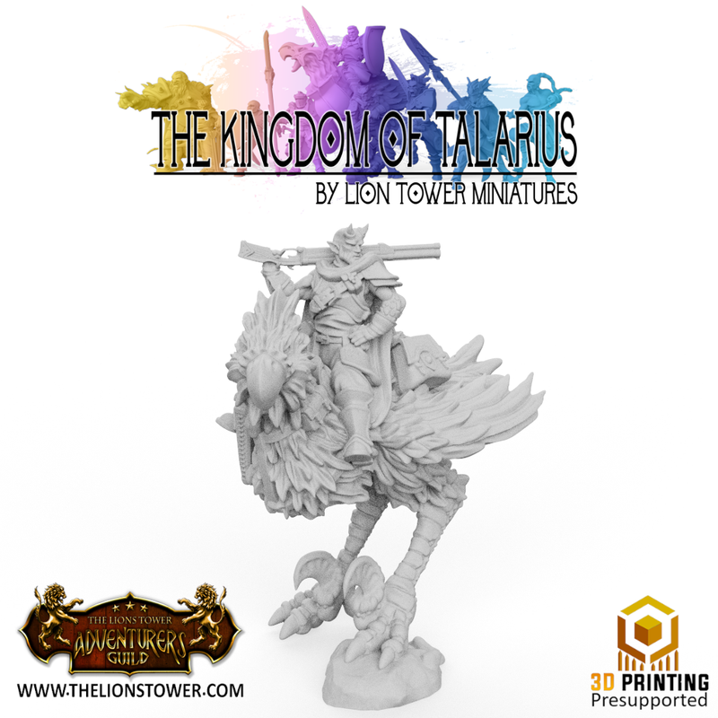Kingdom of Talarius - Mounted Outriders x5 (32mm scale) - Only-Games
