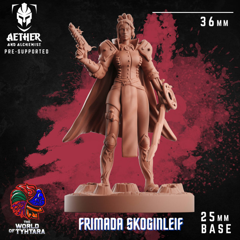 Frimda Skoginleif - Female Human Paladin - Only-Games