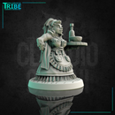 (0171) Female dwarf waitress - Only-Games