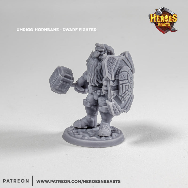 Umrigg  Hornbane - dwarf fighter - Only-Games