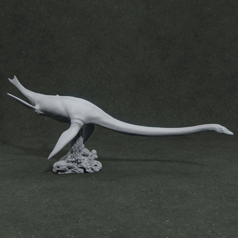 Elasmosaurus swimming 1-35 scale marine reptile - Only-Games