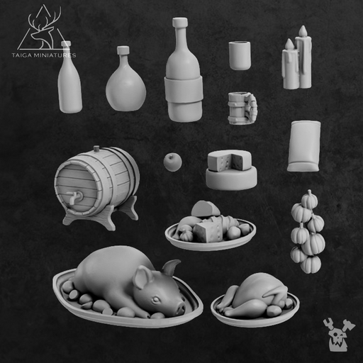 Fantasy Tavern Food x14 - Only-Games