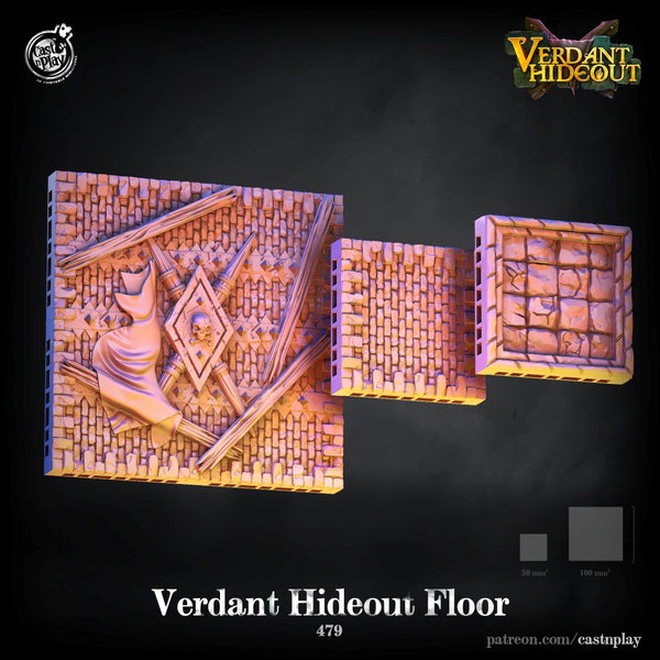 Verdant Hideout Floor - Only-Games