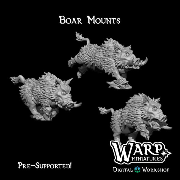 Boar Mounts - Only-Games