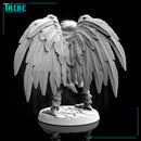 (0106) Male featherfolk birdman thief with knives - Only-Games