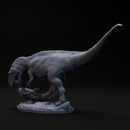 Acrocanthosaurus hunting Tenontosaurus 1-35 scale dinosaur - Only-Games