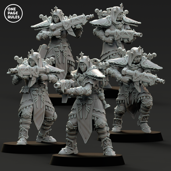 Sisters Veil Warriors (5 Models) - Only-Games