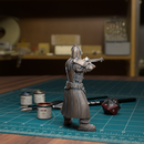 Town Guard Female Crossbow - Frostgrave Pathfinder - Fantasy DND - TytanTroll Miniatures - Only-Games