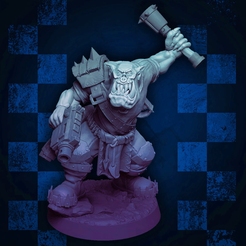 Modular Orc Pistol/Melee Lads x5 - Kit A (Elite Size) - Only-Games