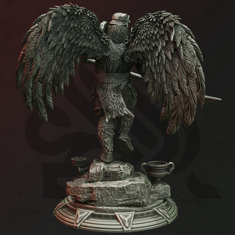 Celestial Warrior Statue - Torde the Gatekeeper - Only-Games