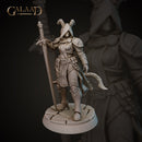 Mysterious Knight Female Tiefling - Only-Games