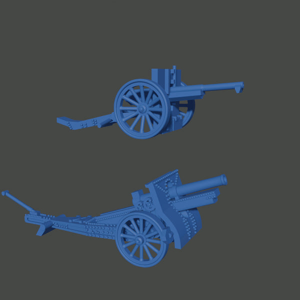 French Great War Artillery Pieces - Only-Games