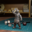 Town Guard Archer 01 - Frostgrave Pathfinder - Fantasy DND - TytanTroll Miniatures - Only-Games