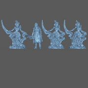 (0037) Female elf human tiefling elemental water sorceress - Only-Games