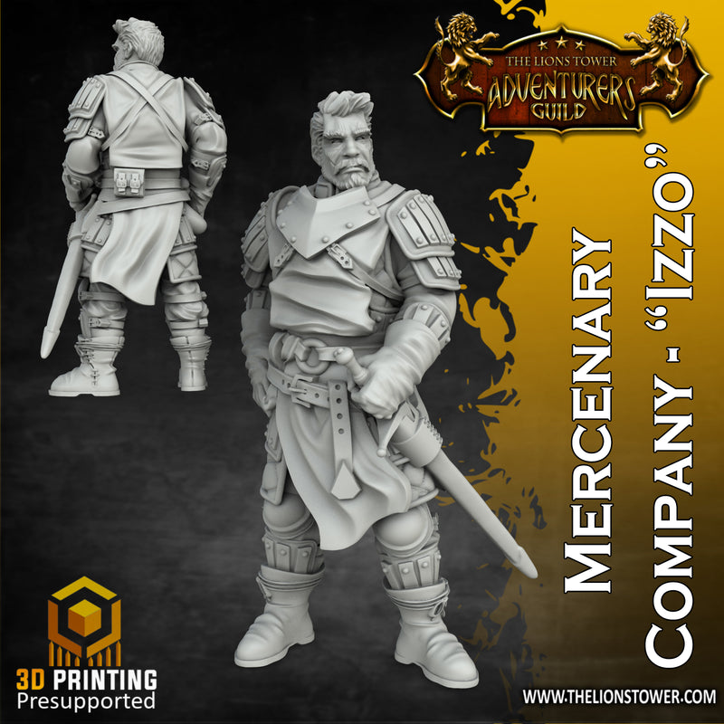 Mercenary Company bundle - 7 x 32mm scale miniatures - Only-Games