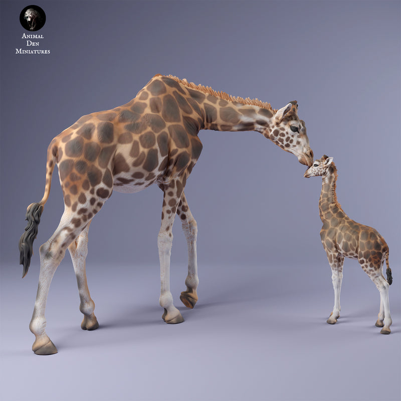 Rothschild's Giraffe Female and Calf 1/43 - Only-Games