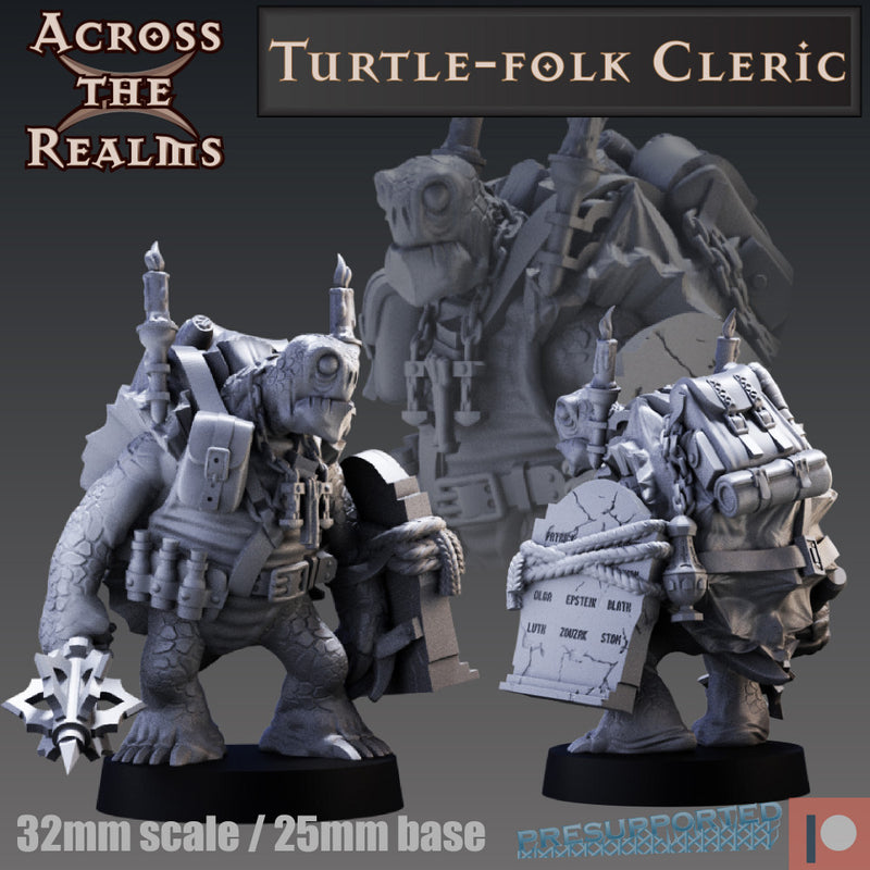 Turtle-Folk Cleric - Only-Games