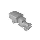 3D Printed Russian ZIS-5 Covered SWB Truck (x10) - Only-Games