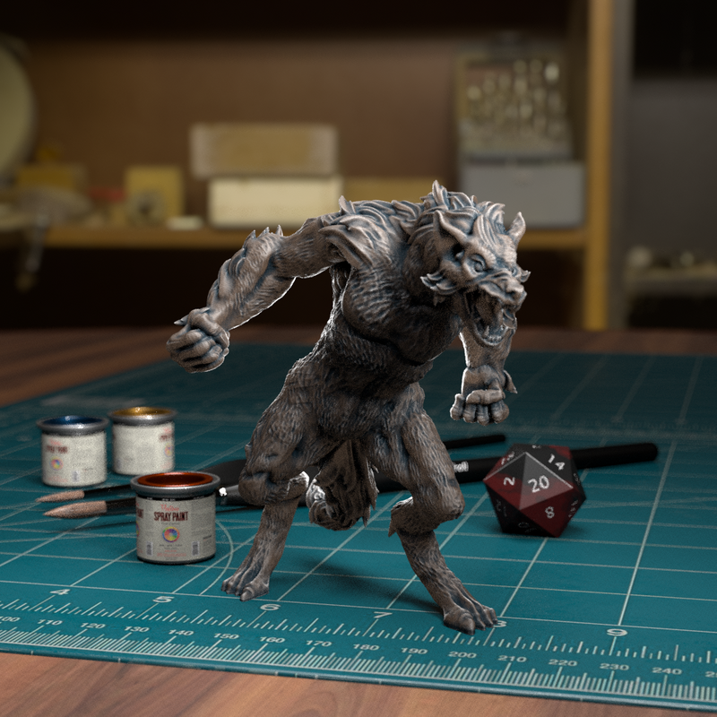 Werewolves 03- TytanTroll Miniatures - DnD - Fantasy - Only-Games
