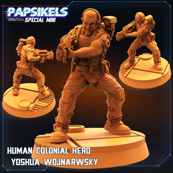 HUMAN COLONIAL HERO YOSHUA WOJNARWSKY - Only-Games