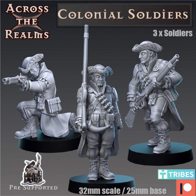 Colonial Soldiers - Only-Games