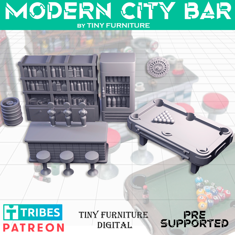 Modern city bar. - Only-Games
