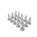 1/72 3D Printed Italian WWII Infantry armed with Carcano Model 1891/38 bolt-action rifle (x15). - Only-Games