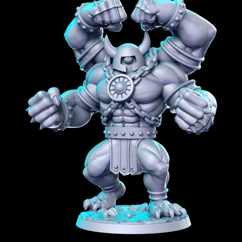 Gorghol - Four Arms - 32mm - DnD - Only-Games