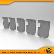 Heavy Bois Breacher Shields X5 - Only-Games