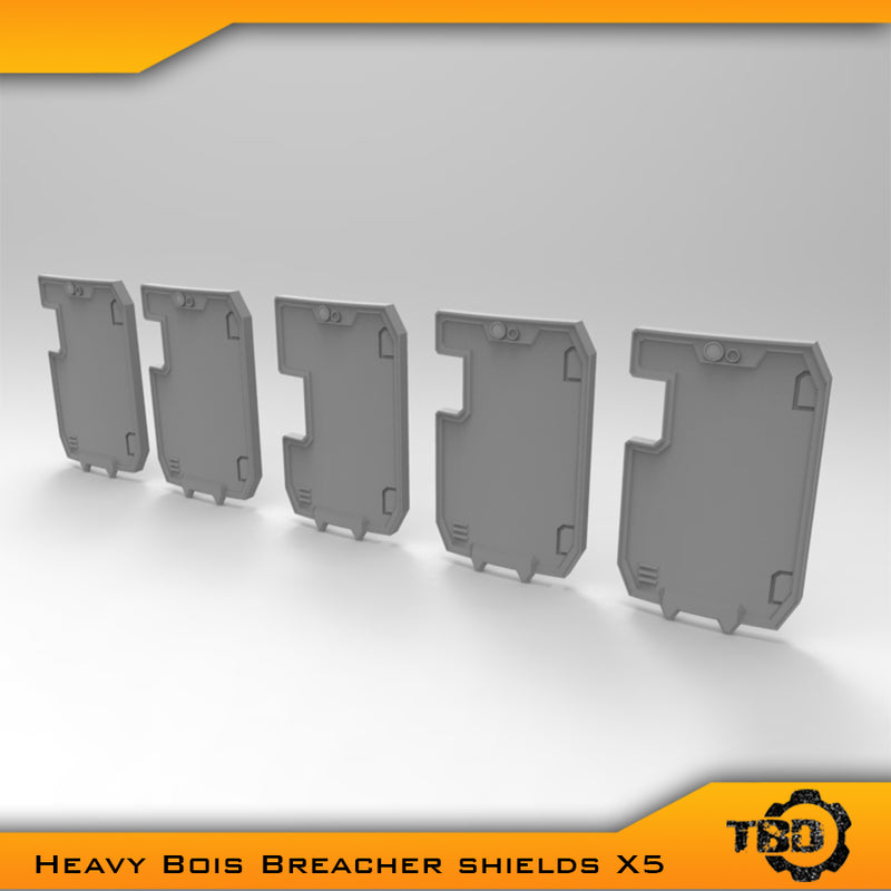 Heavy Bois Breacher Shields X5 - Only-Games